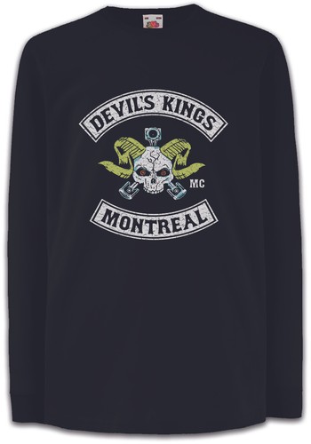 Devil kings kinder langarm - kings,