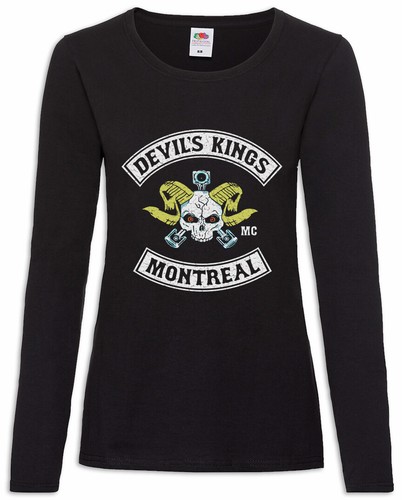 Devil kings damen langarm - kings,